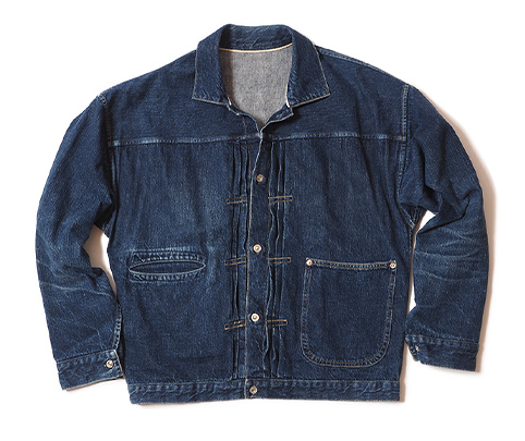 WAREHOUSE ウエアハウス デニムジャケット × ベルベルジン 藤原裕 × JEANSFACTORY 1880 JOHN MUNG DENIM JACKET  限定 デニム ジャケット インディゴブルー系 42