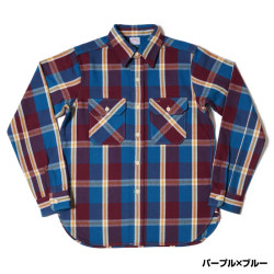 Lot 3095 FLANNEL SHIRTS D柄 ONE WSAH