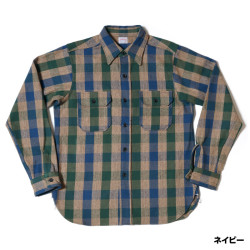 Lot 3095 FLANNEL SHIRTS E柄 ONE WASH