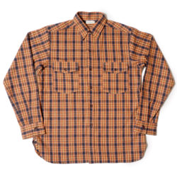 Lot 3022 FLANNEL SHIRTS WITH CHINSTRAP ONE WASH