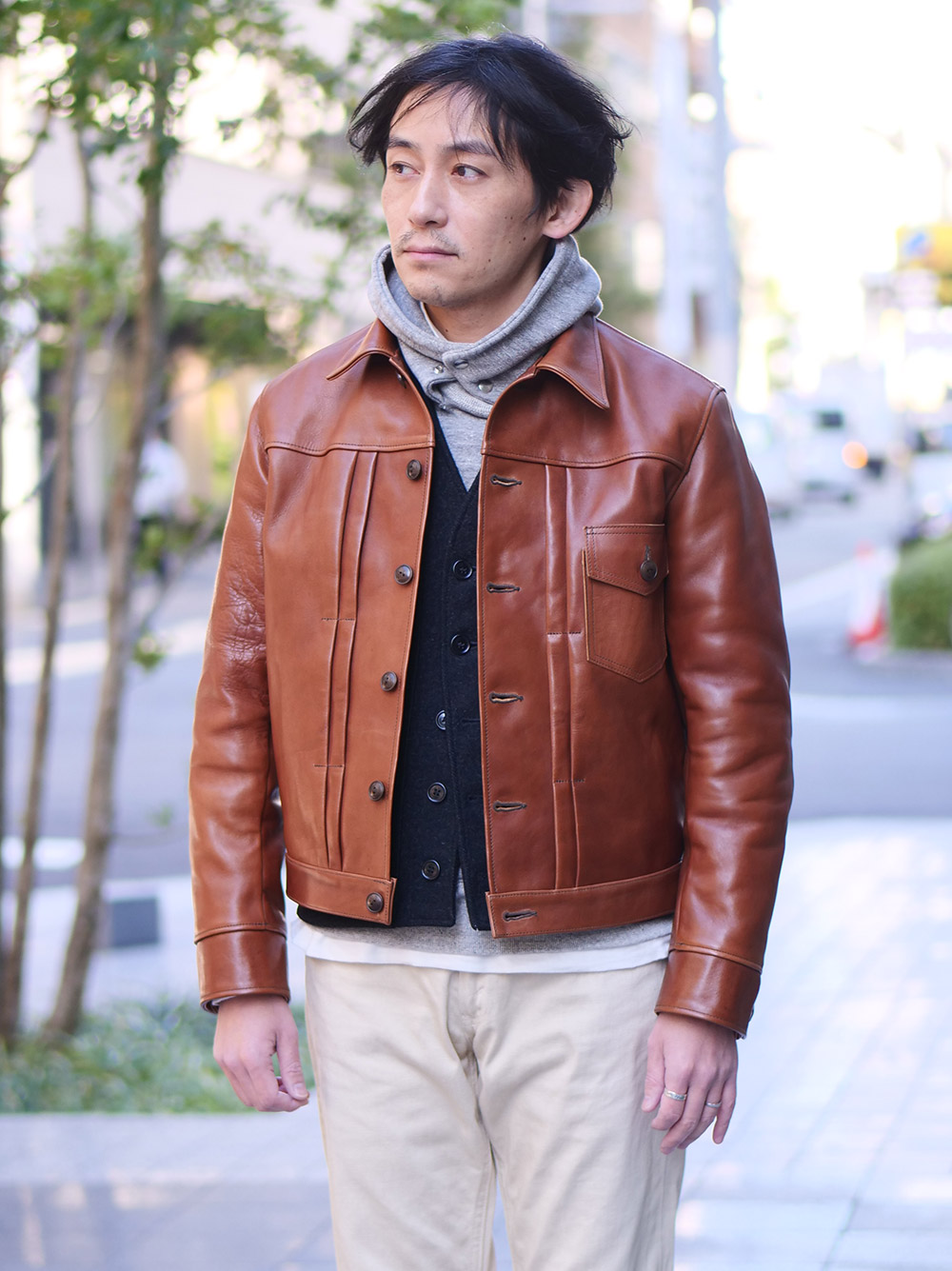 ウエアハウス 1stType Leather Jacket Lot.2147-