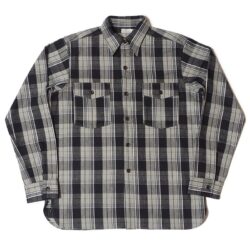 Lot 3022 FLANNEL SHIRTS WITH CHINSTRAP G柄 NON WASH